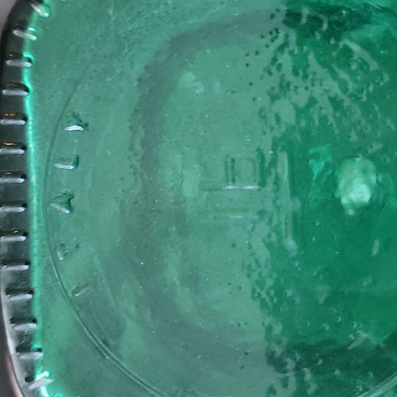 Vintage green glass bottle from Italy - Picture 4 of 5